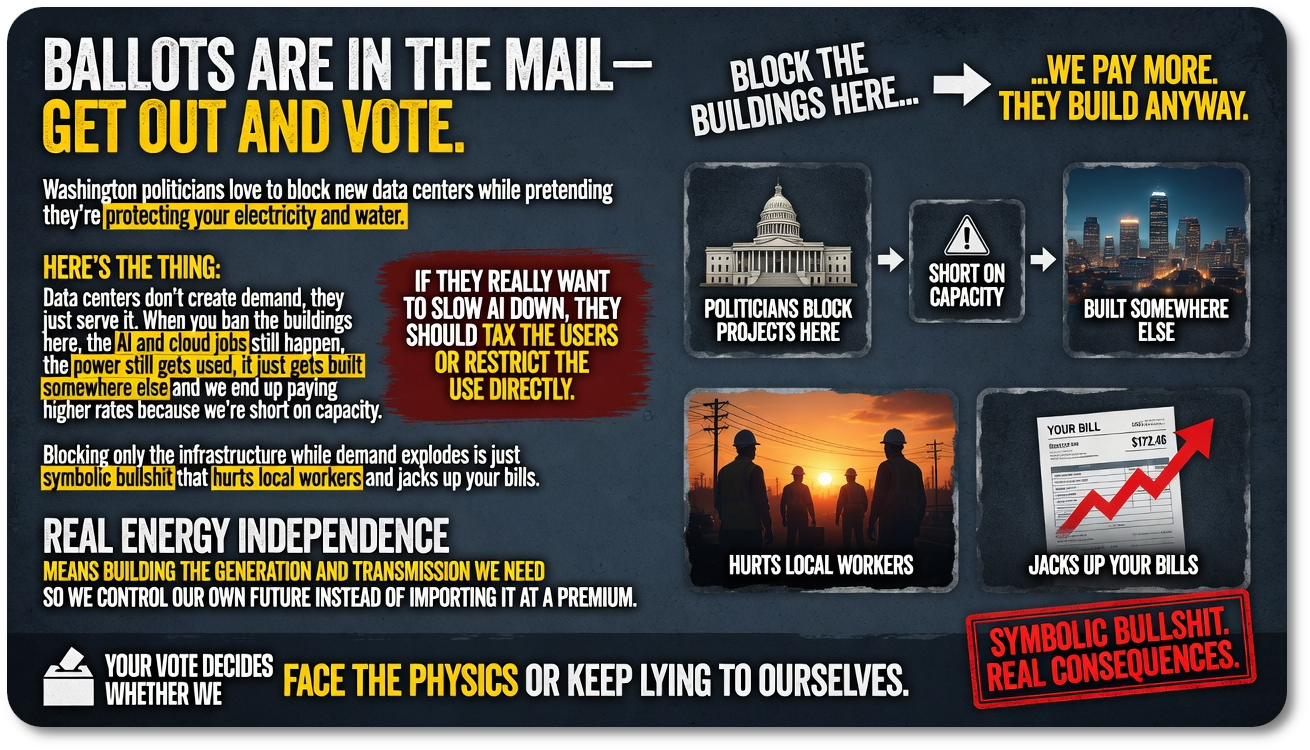 Ballots Are in the Mail—Face the Physics
